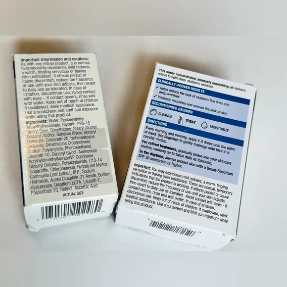 Neutrogena Rapid wrinkle repair retinol pro plus eye cream & oil fragrance free - Picture 3 of 3